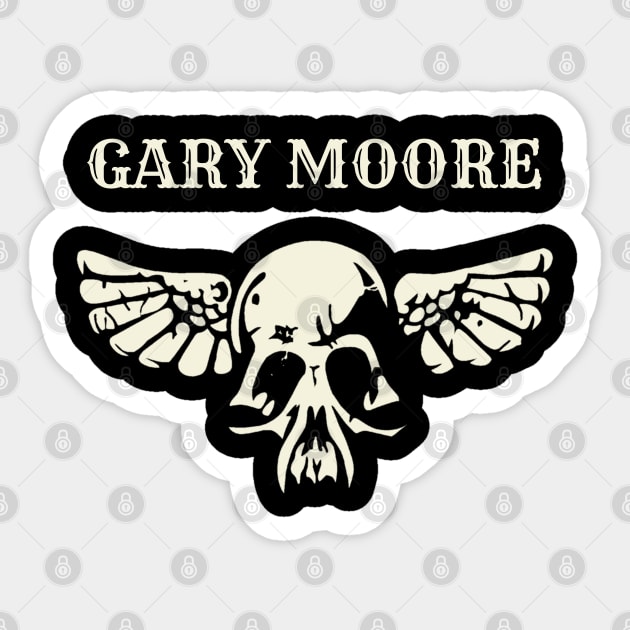 gary moore Sticker by ngabers club lampung